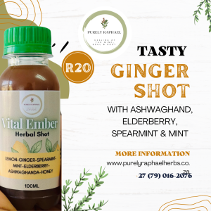 GINGER SHOT WITH HERBS