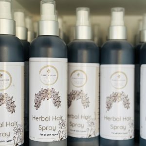 Herbal hair spray