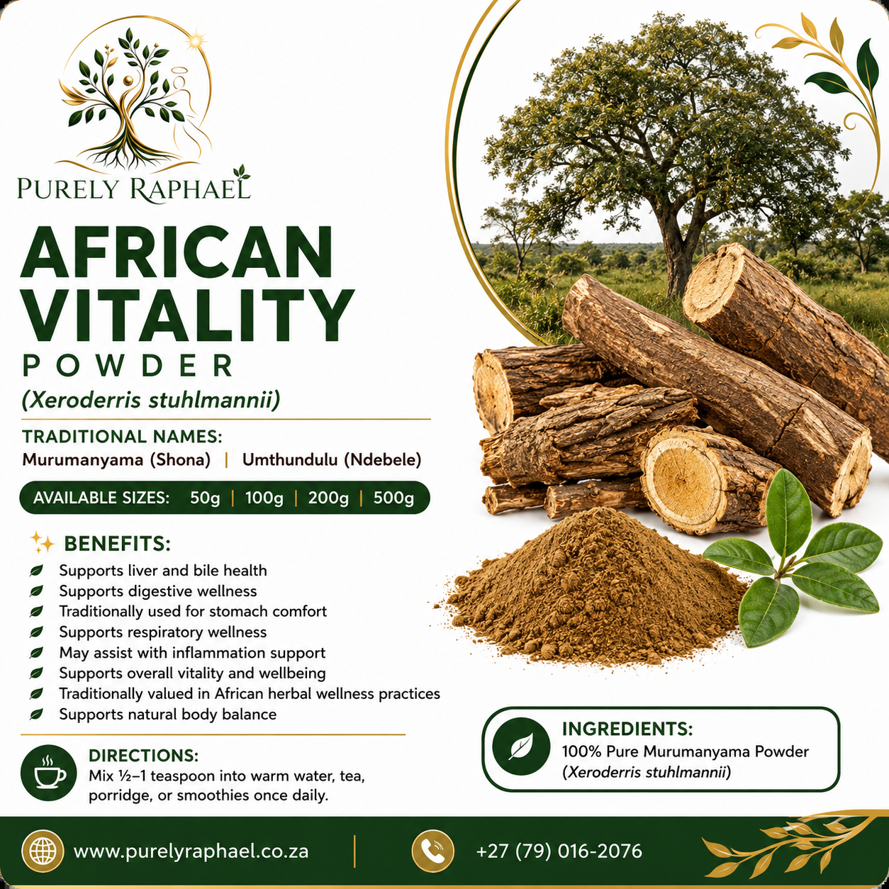 African Vitality 100grams - Image 4