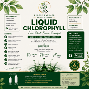 Liquid chlorophyll juice 1ltr