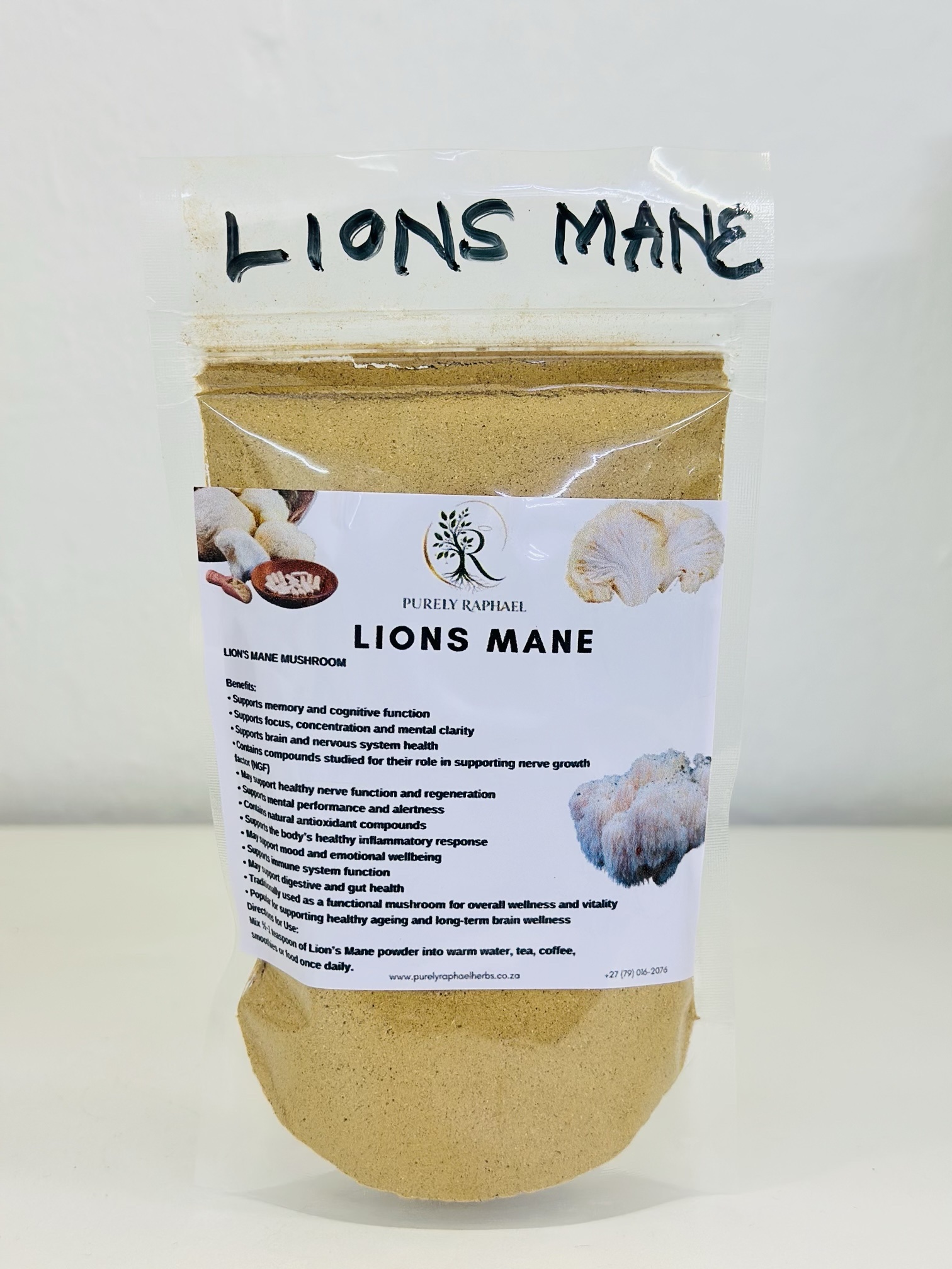 LIONS MANE 100 grams