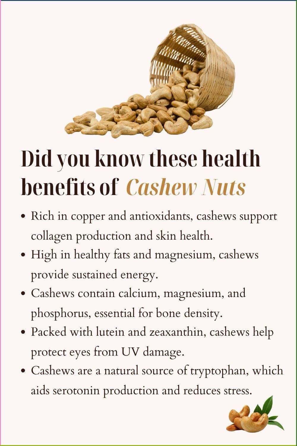 Cashew nuts 100 grams - Image 2